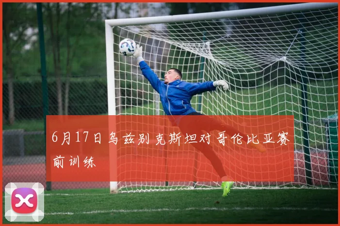 6月17日乌兹别克斯坦对哥伦比亚赛前训练